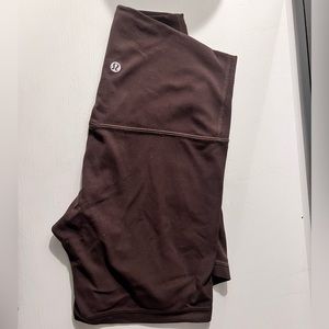Lululemon 6in Biker Shorts in Espresso